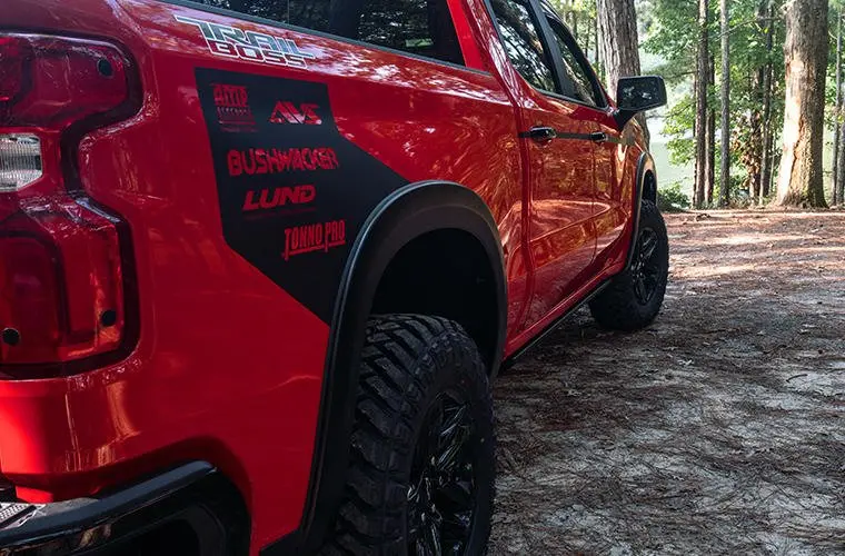 Bushwacker Oe Thin Smooth Flares Chevrolet Silverado 1500 2019+ 2