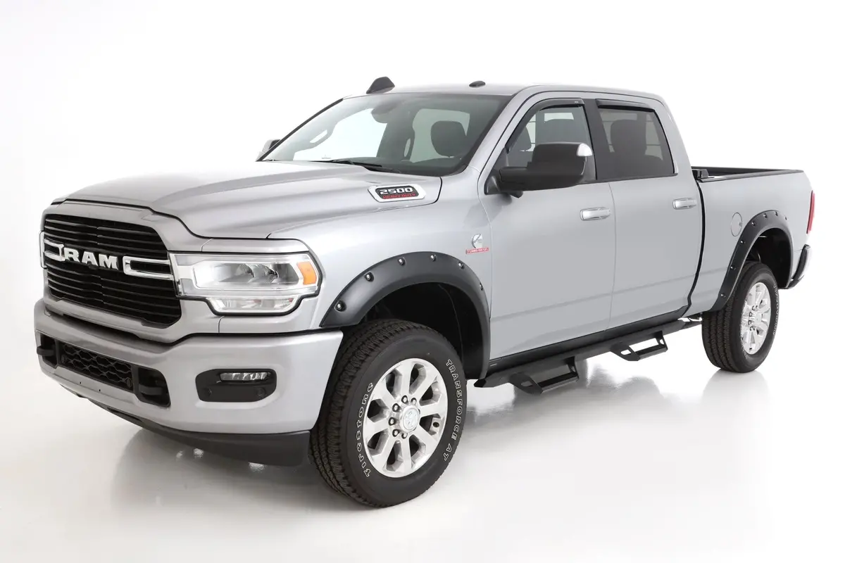 Bushwacker Pocket/Rivet Style Flare Set For Ram 2019-2025 2500/3500 1