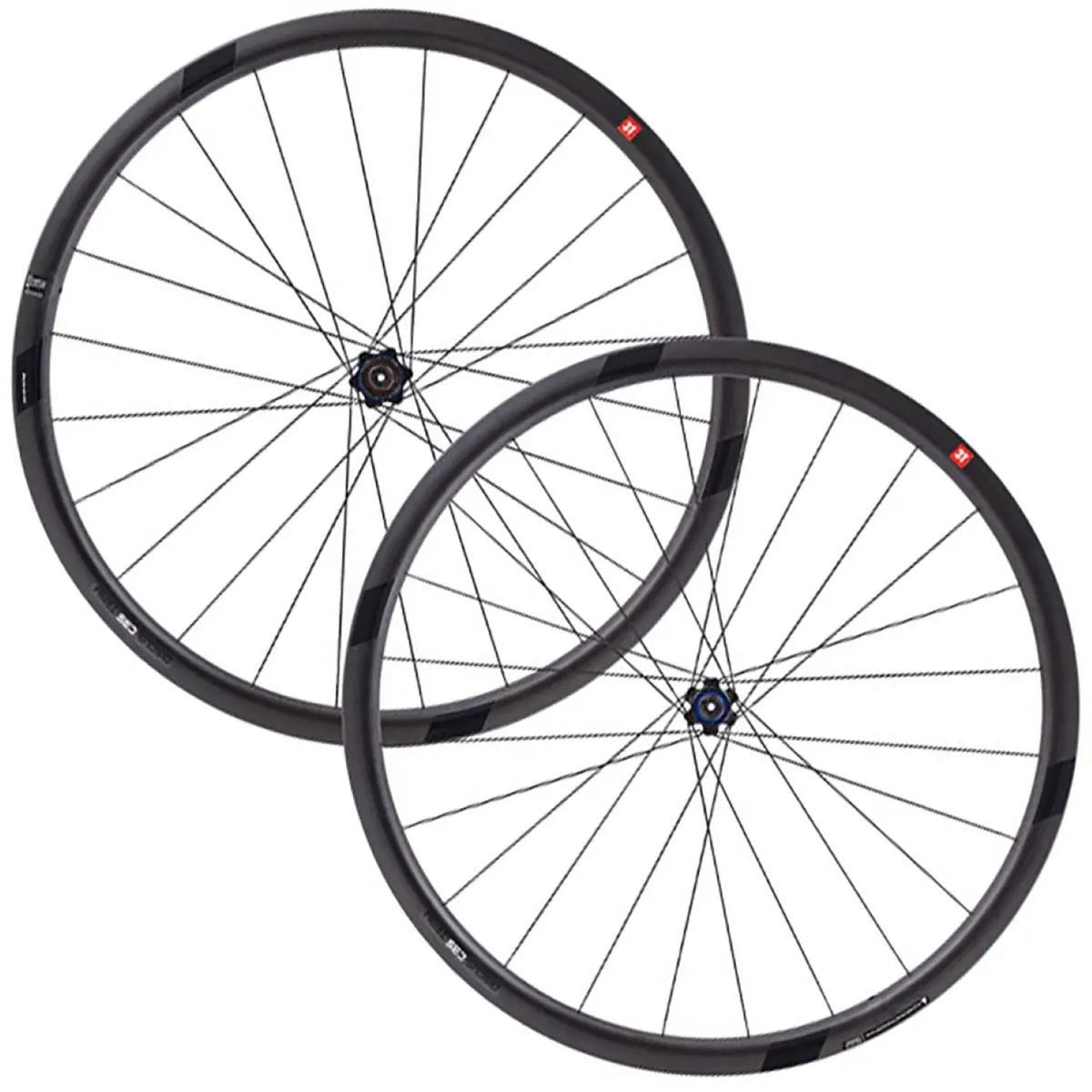 3T Discus C35 Team Stealth Carbon Wheelset 1