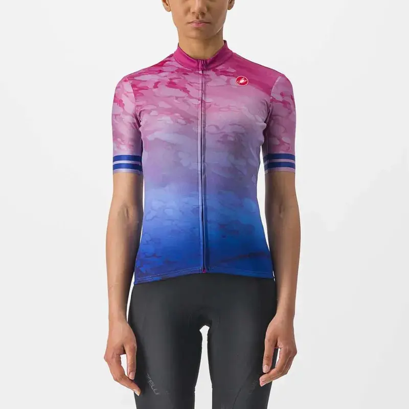 Castelli Marmo Jersey Women's - Multicolour Amethyst 1