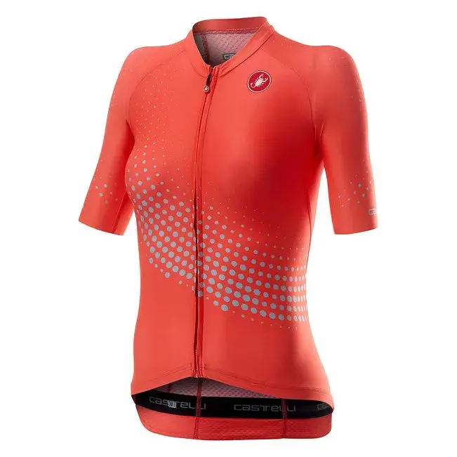 Castelli Aero Pro Women's Jersey - Brilliant Pink 1