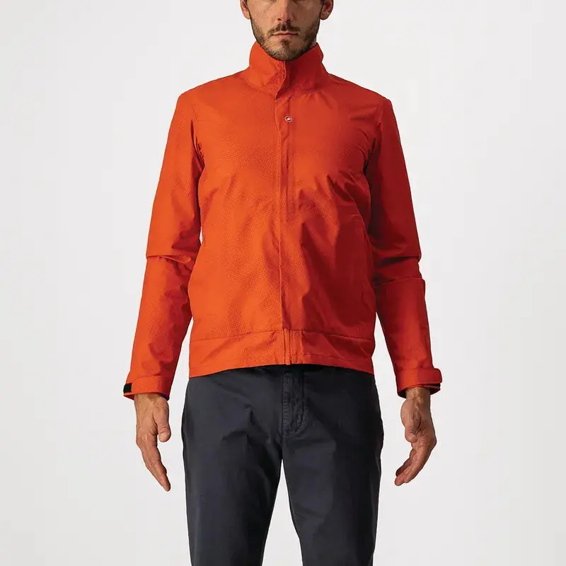 Castelli Commuter Reflex Men's Jacket - Fiery Red 1
