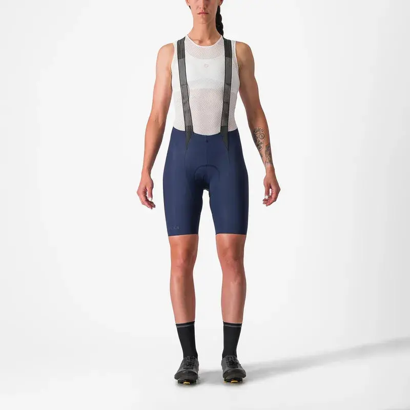 Castelli Free Aero Rc Women's Cycling Bibshort - Belgian Blue 1