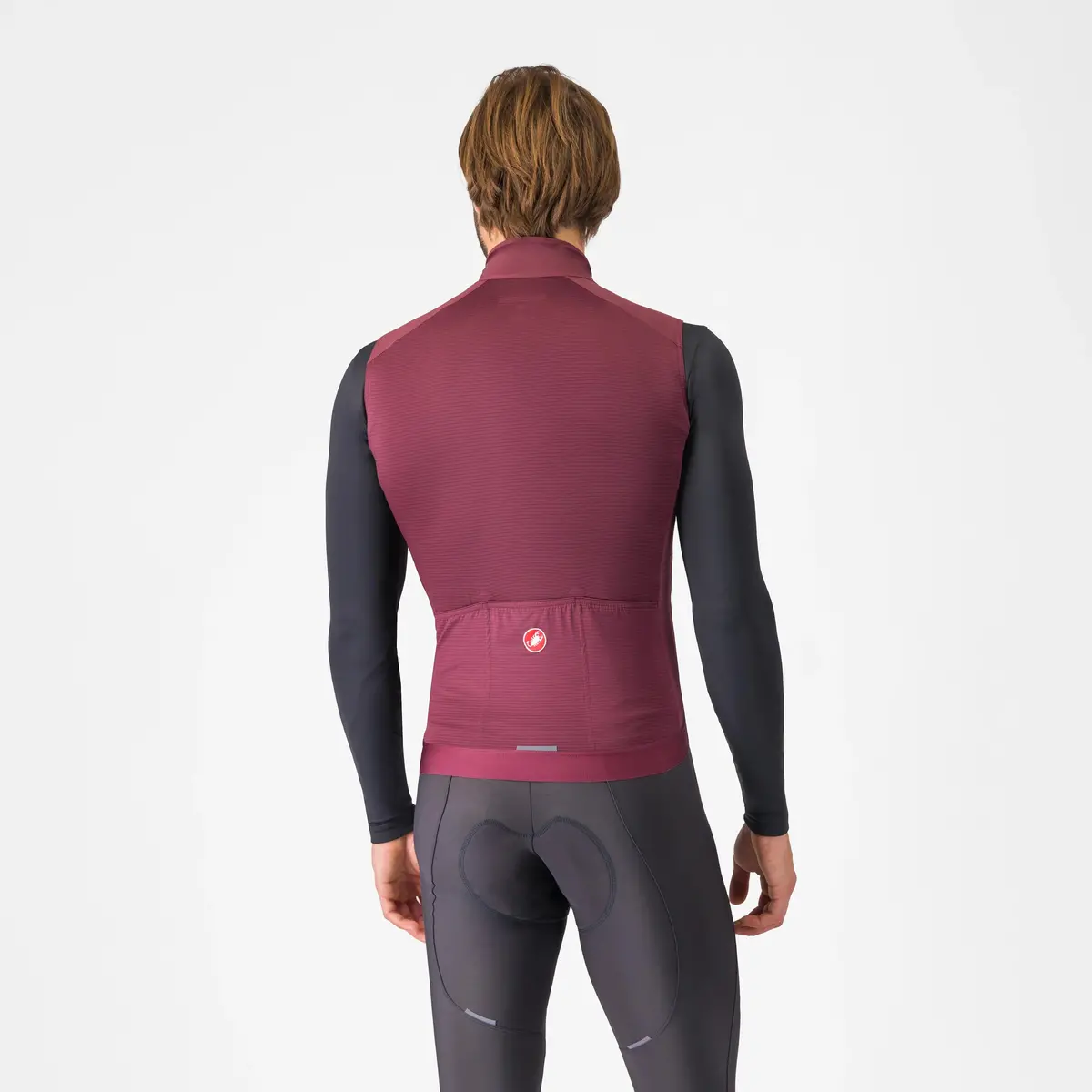 Castelli Espresso Vest - Deep Bordeaux 2