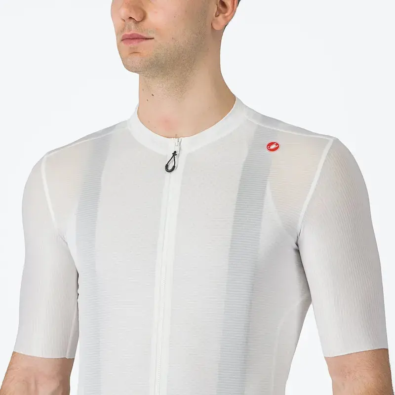 Castelli Espresso Men's Cycling Jersey - Ivory/Dark Gray 5