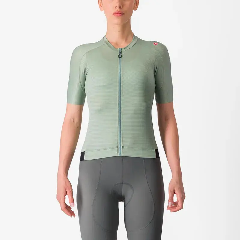 Castelli Espresso Women's Jersey - Defender Green/Deep Green 1