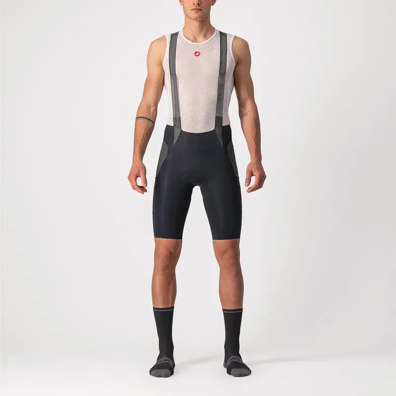 Castelli Free Unlimited Bibshort Men's - Black 1