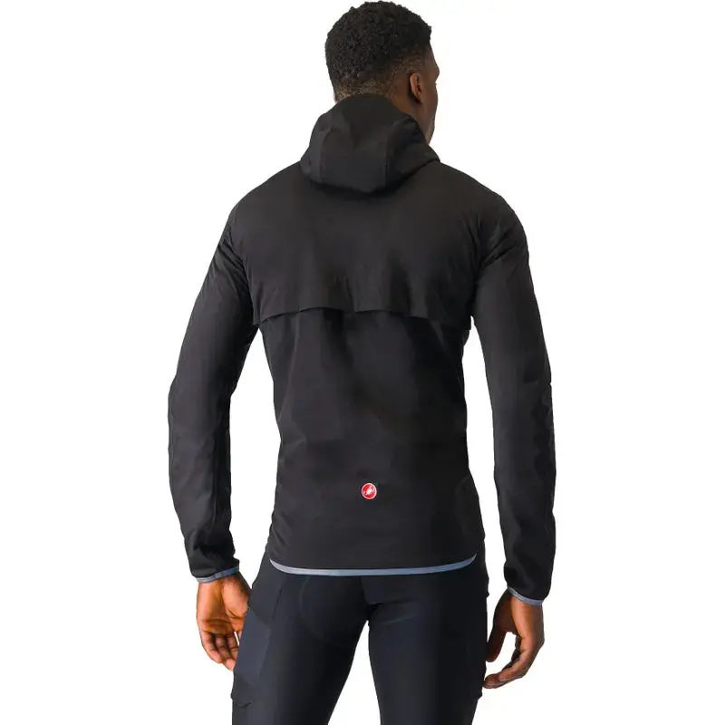 Castelli Unlimited Men's Rain Jacket - Light Black 2