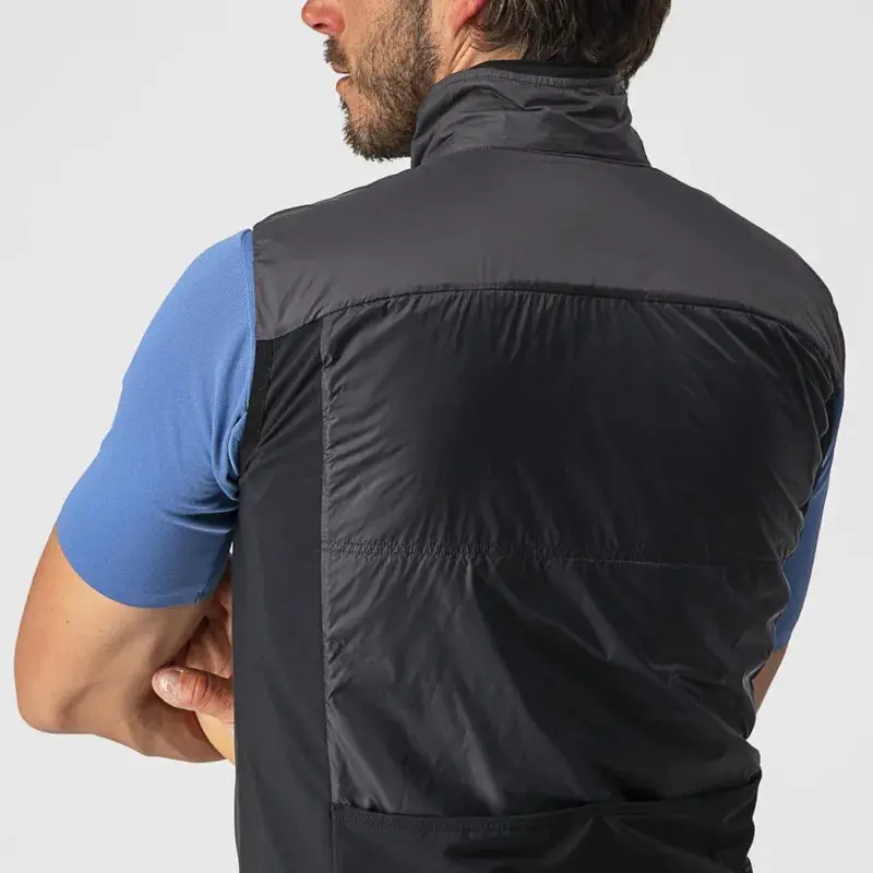 Castelli Unlimited Piffy Men's Vest - Dark Gray / Black Sliver 4