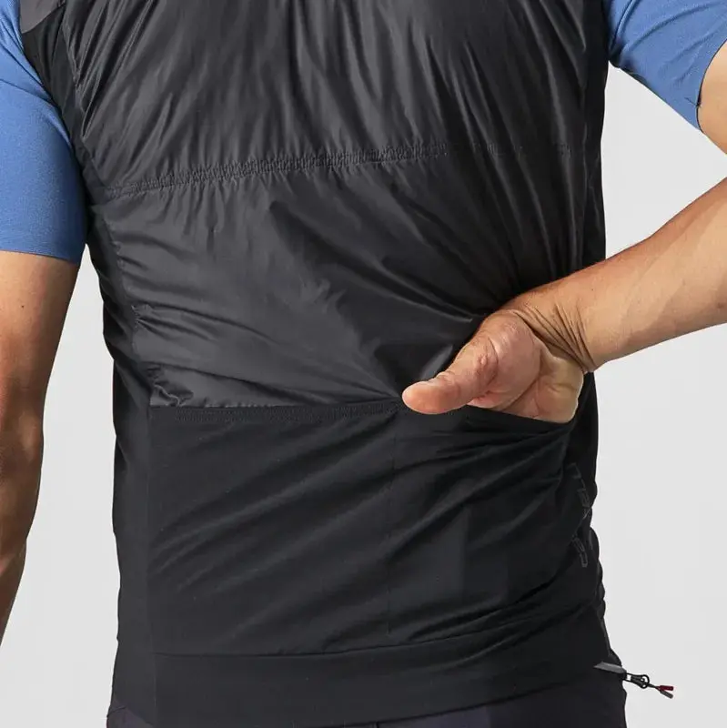 Castelli Unlimited Piffy Men's Vest - Dark Gray / Black Sliver 3