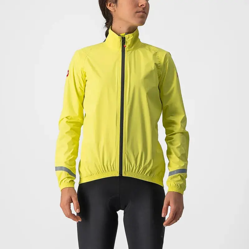 Castelli Emergency 2 Women's Rain Jacket - Brilliant Yellow 1