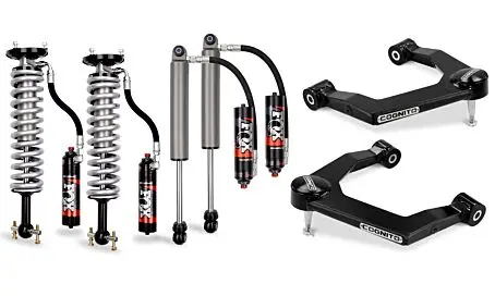 Cognito 3-Inch Elite Fox Elite 2.5 Reservoir Shocks For 19-23 Silverado 1500 1