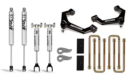 Cognito 3-Inch Performance Lift Kit With Fox Ps 2.0 Ifp Shocks For 20-24 Silverado 1