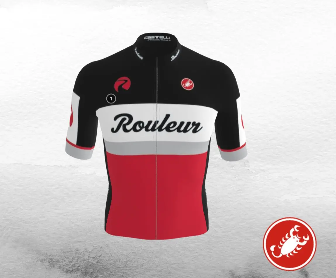 Rouleur Custom Castelli Competizione Men's Cycling Jersey 1