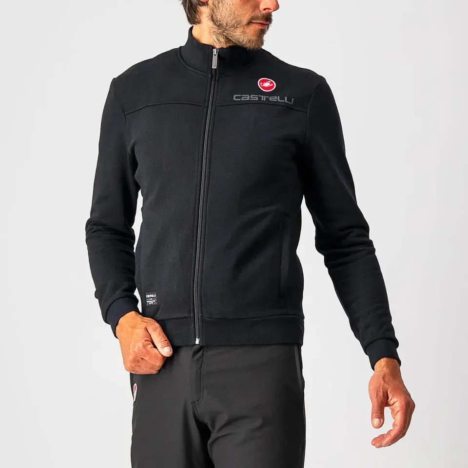 Castelli Milano Track Jacket Black 1