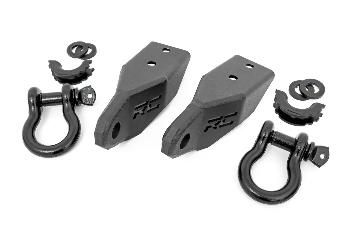 Tow Hook Brackets | D-Ring Combo | Toyota Tundra 2Wd/4Wd (2007-2021) 1