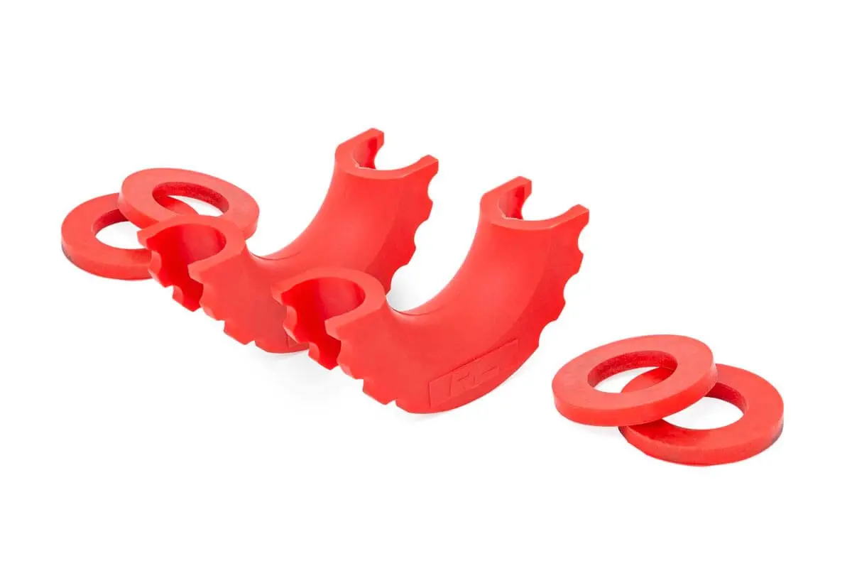 D-Ring Isolator Kit | Pair | Red 1