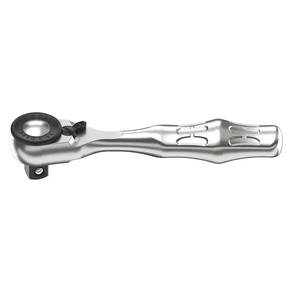 Wera 8008 A Zyklop Mini 3 Ratchet With 1/4" Drive 2