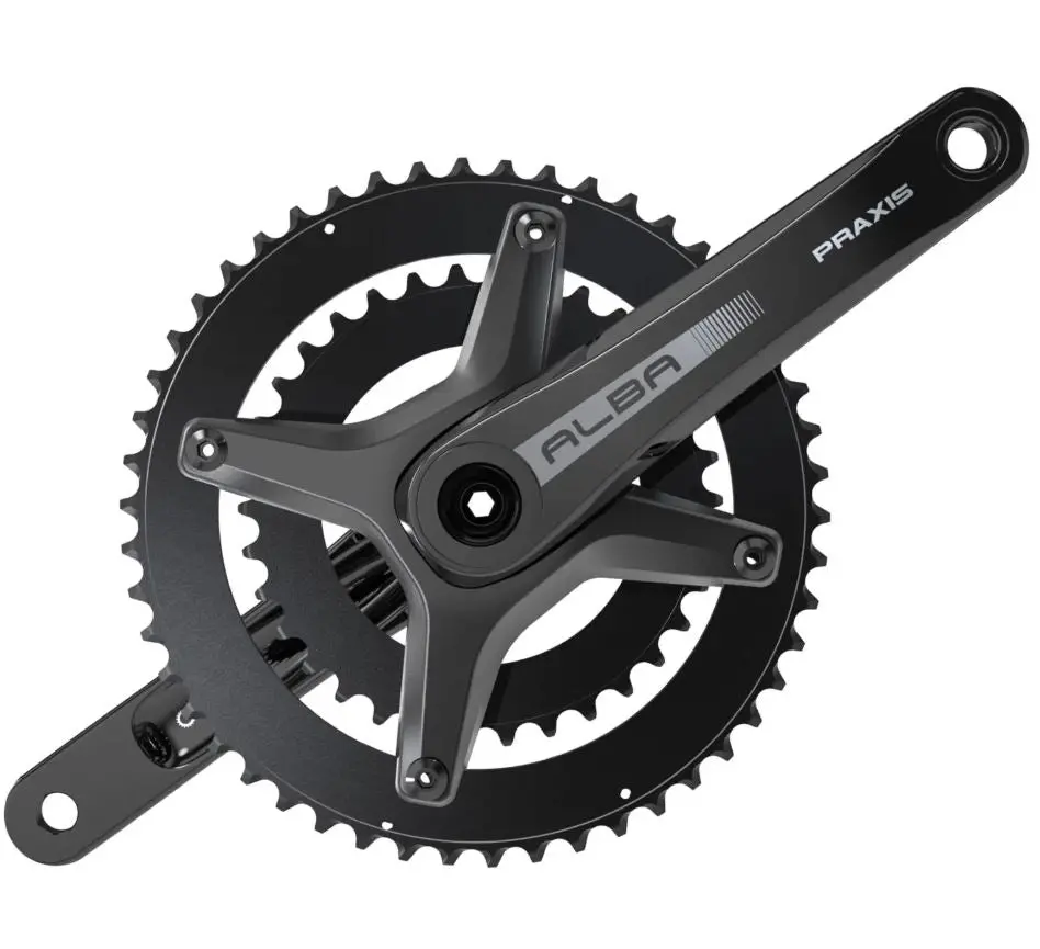 Praxis Alba X M30 Direct-Mount Road Crankset – Aluminum Performance - Image 2