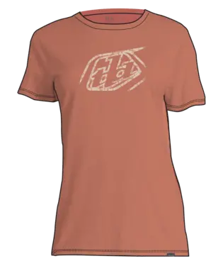 Womens Short Sleeve Tee ; Cropped Badge Xl 1