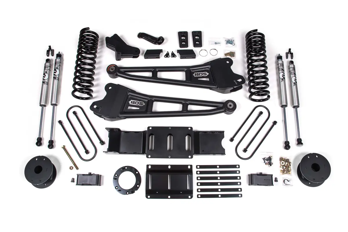 Bds 4" Lift Kit For 2019+ Ram 3500 With Fox 2.0 Shocks 2