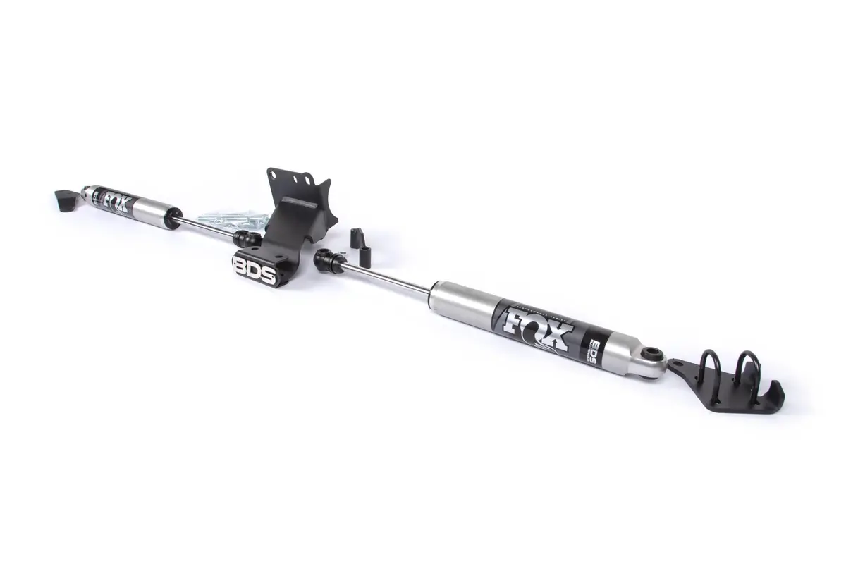 Dual Steering Stabiliser Kit W/ Fox 2.0 Performance Shocks | T-Style Steering | Ram 2500 (19-26) And 3500 (19-26) 4Wd 1