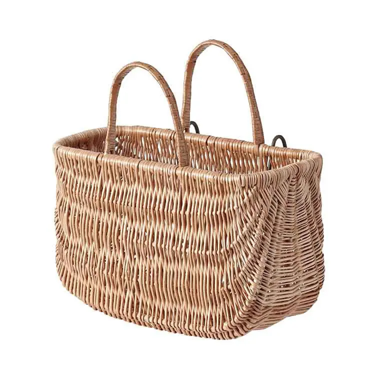 Basil - Swing Rattan Hanging Basket 1
