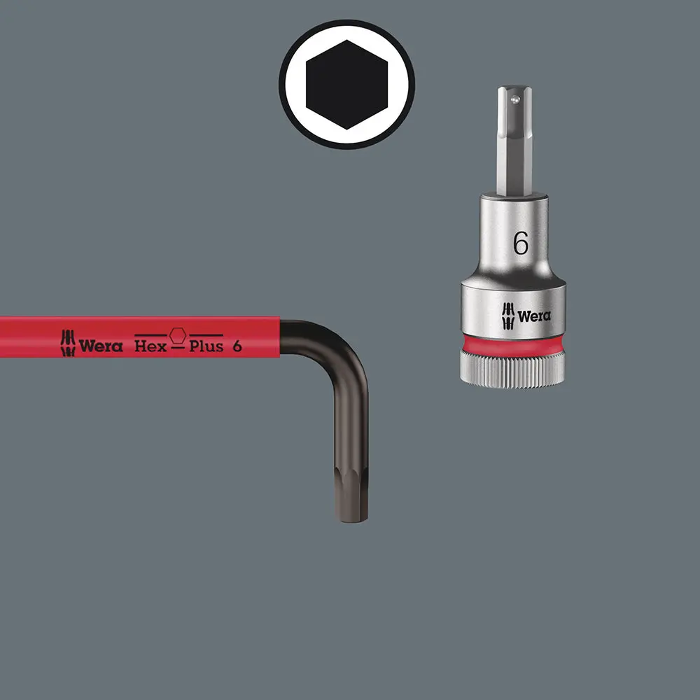 Wera Series 400 T-Handle Hex With Holding Function 4