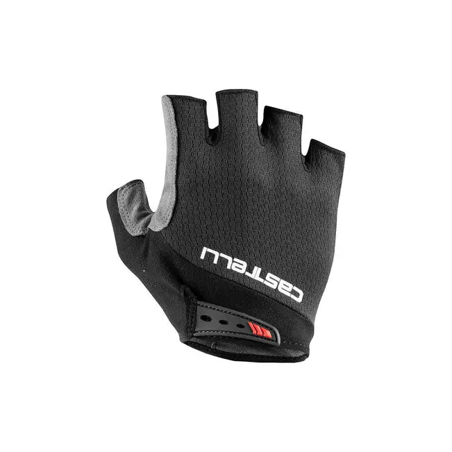 Castelli Entrata V Cycling Glove Light Black 1
