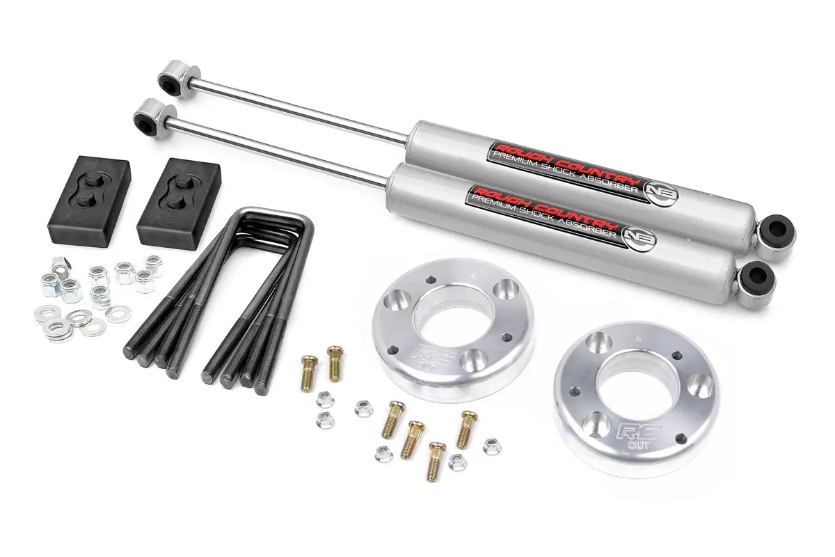 2 Inch Lift Kit | Alum Spacer | Ford F-150 2Wd/4Wd (2014-2020) 1