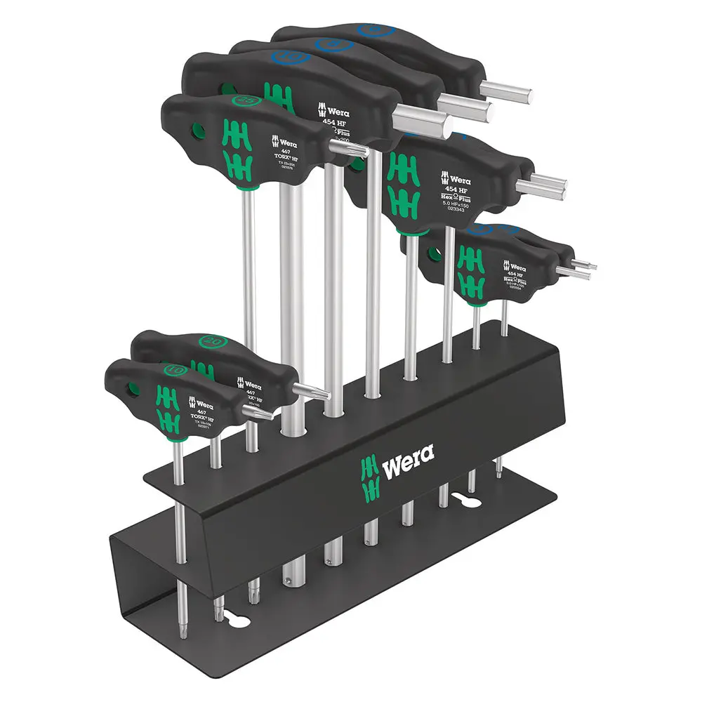Wera Bicycle Set 6 - Series 400 T-Handle 10 Piece Set 1