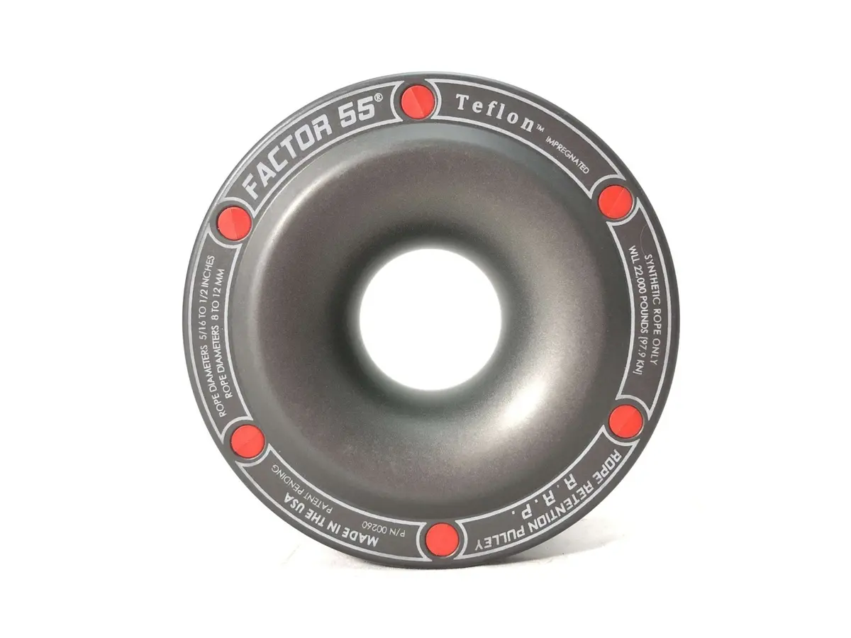 Factor 55 Rope Retention Pulley Recovery Ring 1