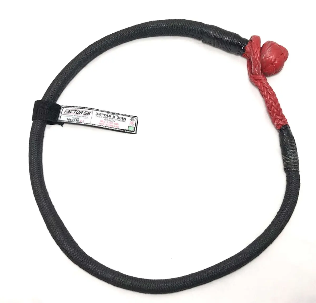 Factor 55 Soft Shackle Extreme Duty 10" 20" 1