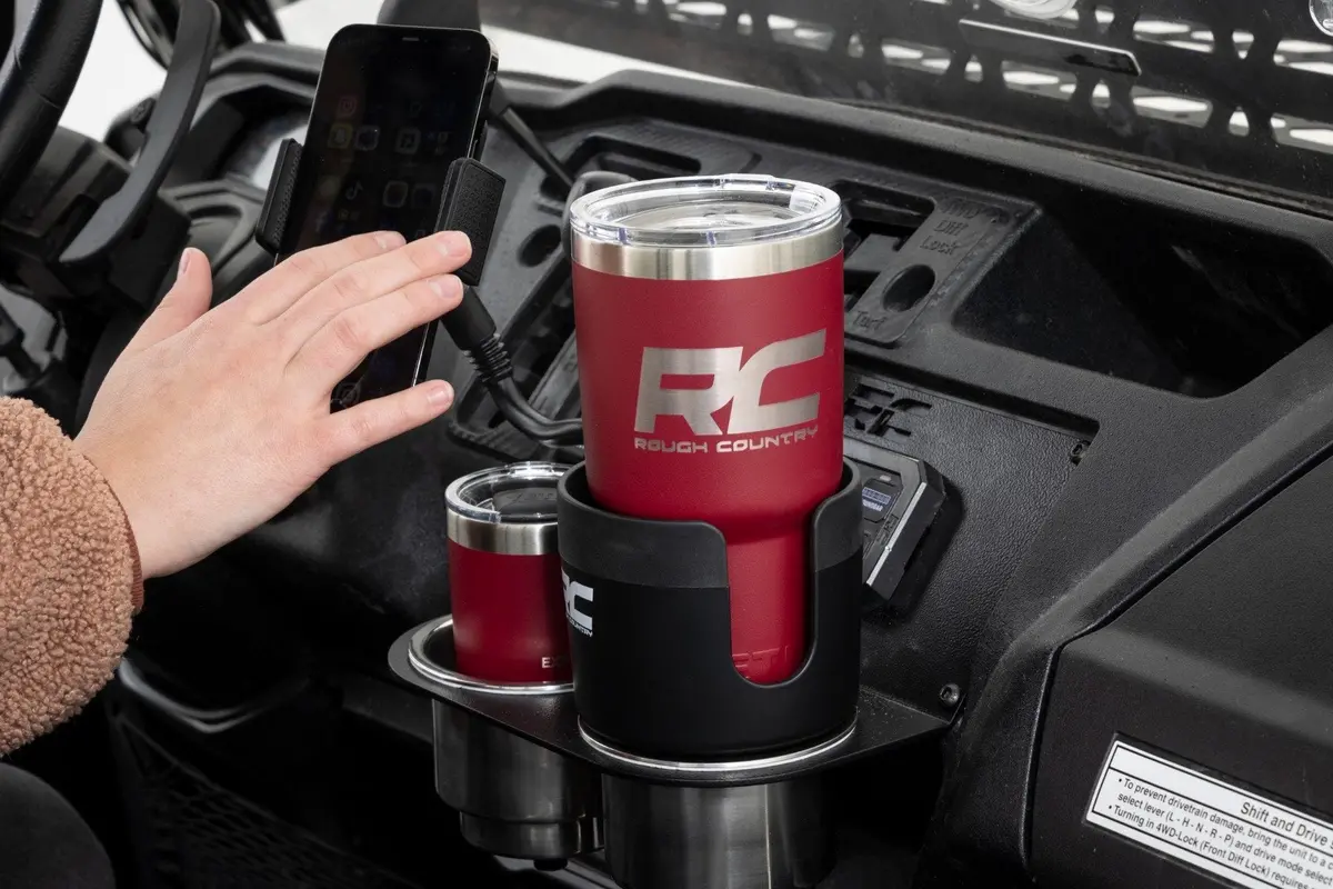 2 In 1 Expanding Cup And Phone Holder 1