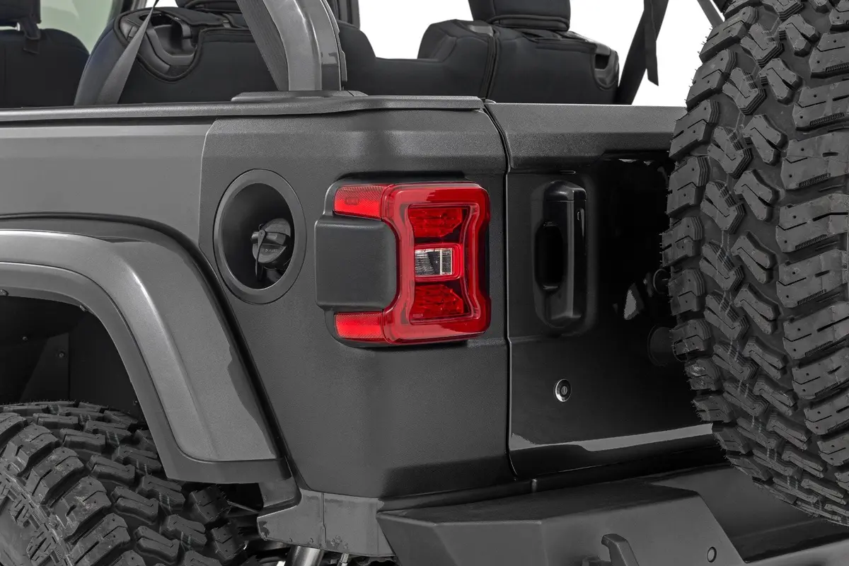 Trail Cladding | Rear Corners | Jeep Wrangler Jl/Wrangler Unlimited (18-24) 1