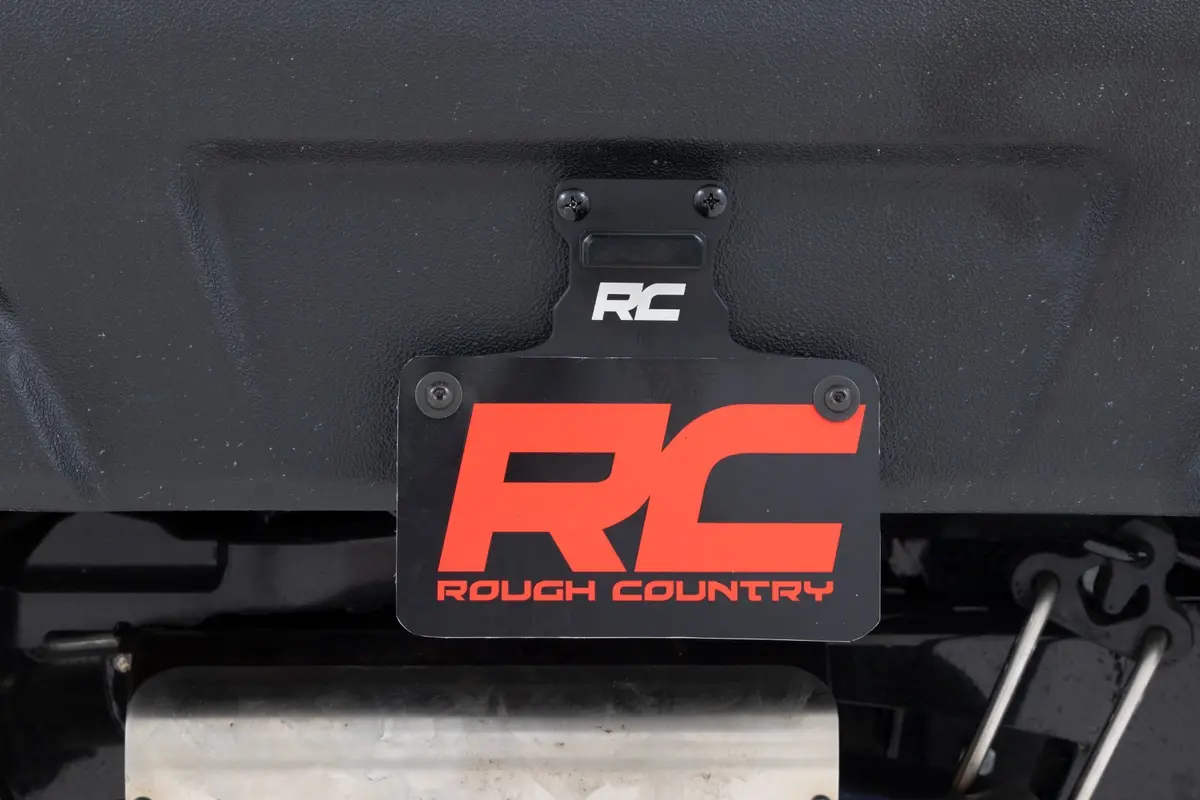 Universal License Plate Bracket | Led Lighted 2