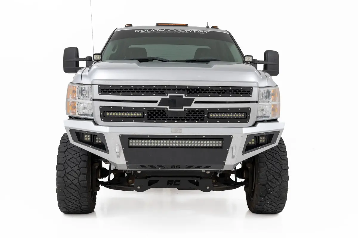 Led Light Kit | Ditch Mount | 2" Black Pair | Flood | Chevy 1500 & Chevy/Gmc 2500Hd/3500Hd (07-14) 2