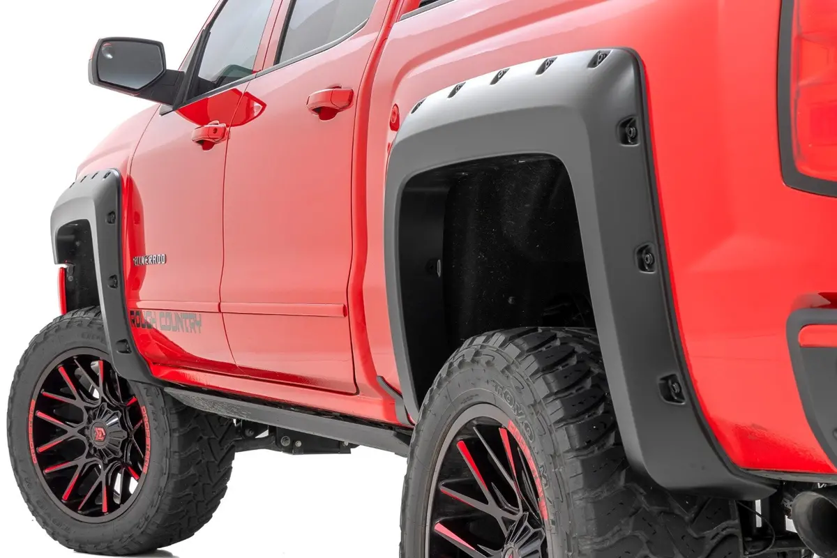 Pocket Fender Flares | 5'9" Bed | Gas Door | Chevy Silverado 1500 (14-18 & Classic) 1