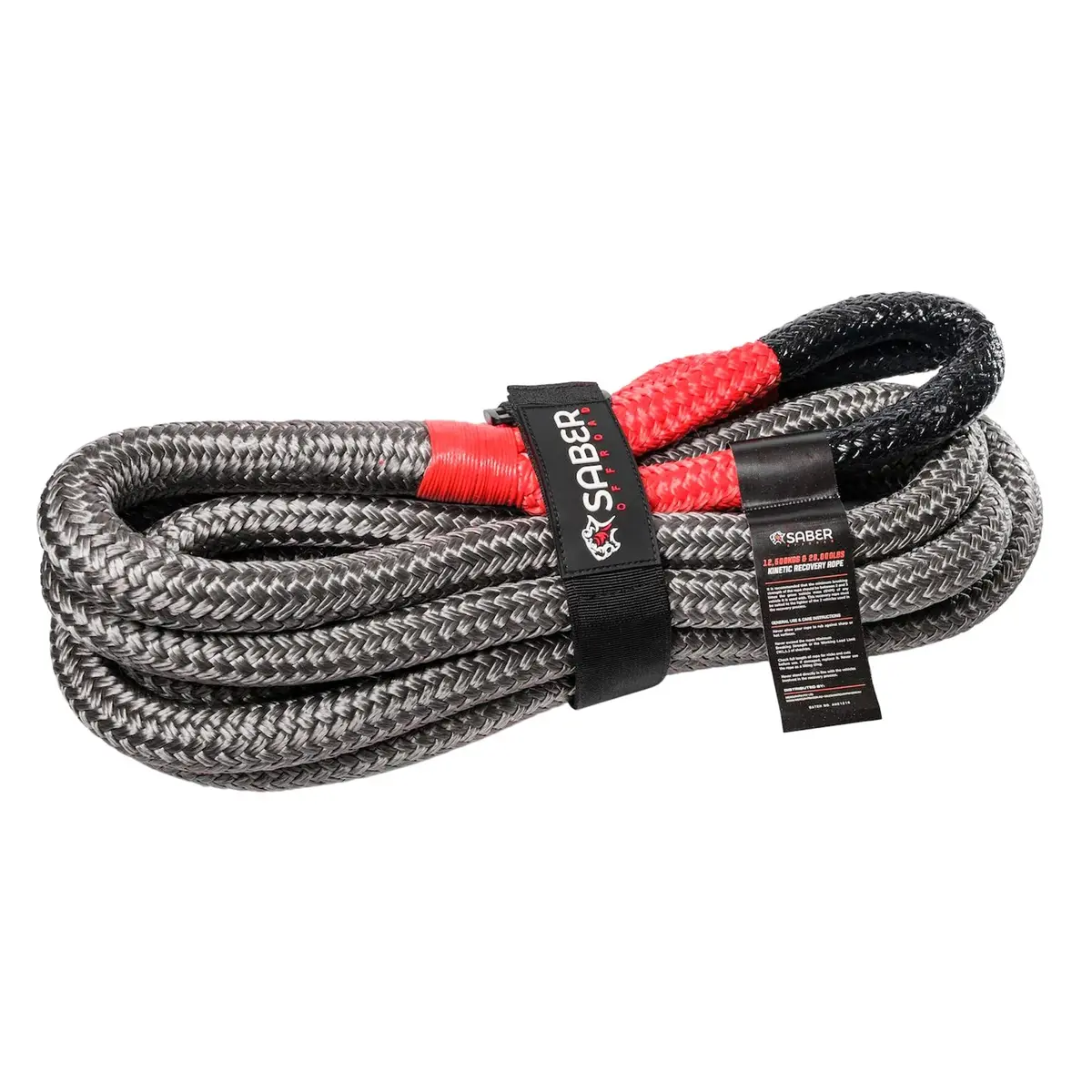 12,500Kg Heavy Duty Kinetic Recovery Rope | Saberpro® 1
