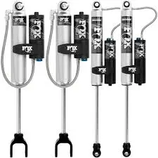 Fox 2.0 0 - 1" Remote Res Performance Series Chevrolet Silverado 2500Hd 11 - 19 1