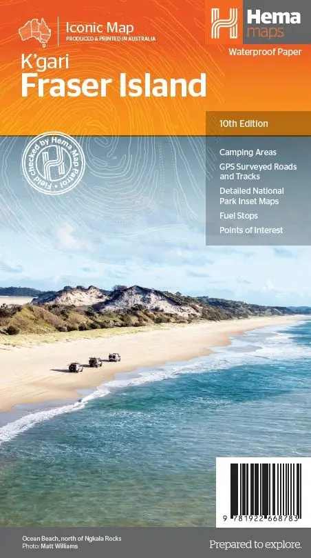 Fraser Island (K'gari) Map 1