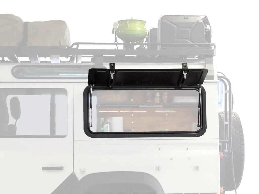 Land Rover Defender (1983-2016) Gullwing Window / Aluminium | Front Runner 1