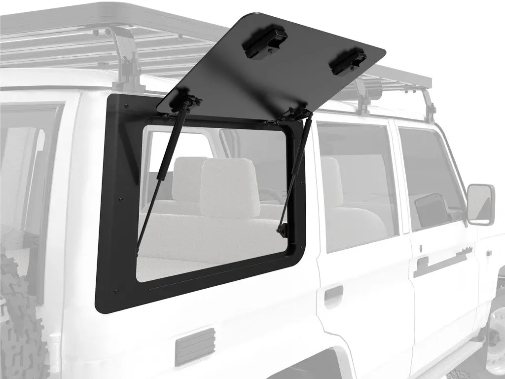 Toyota Land Cruiser 76 Gullwing Window / Right Hand Side Aluminium | Front Runner 1
