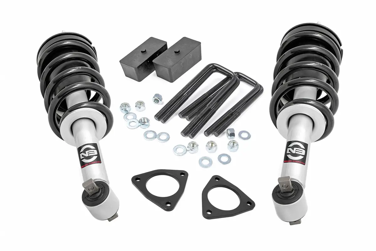 2.5 Inch Lift Kit | Alu/Cast Steel | N3 Strut | Chevy/Gmc 1500 (07-18) 1