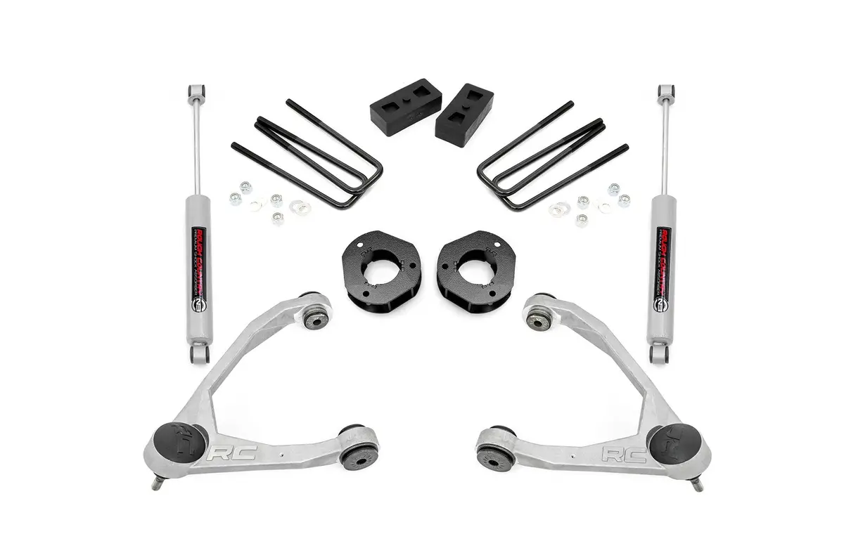 3.5 Inch Lift Kit | Forged Uca | Cast Steel | Chevy/Gmc 1500 (07-16) 1