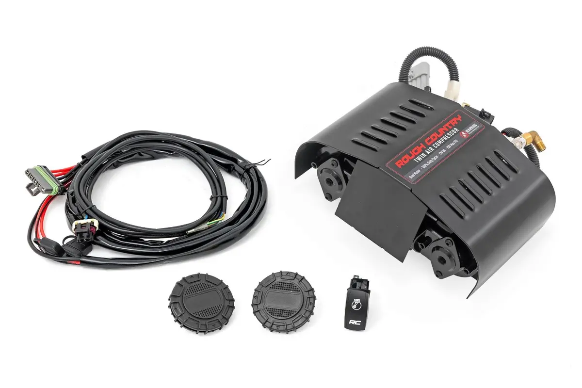 Twin Motor Air Compressor Kit | 12 Volt | 6.16 Cfm 1