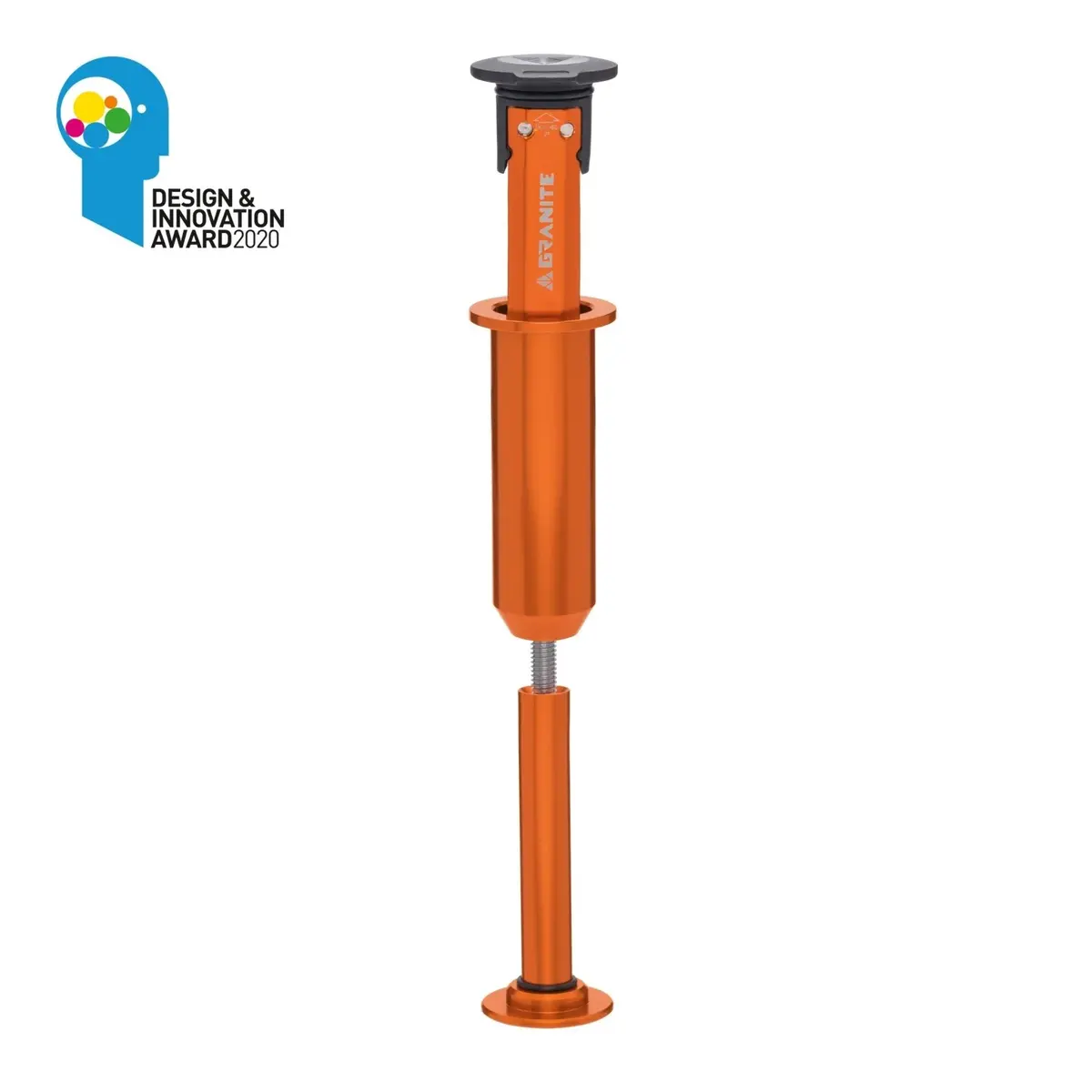 Granite Designs Stash Tool Kit - With 42Mm Bottom Cap For Tapered Steerer Orange 1