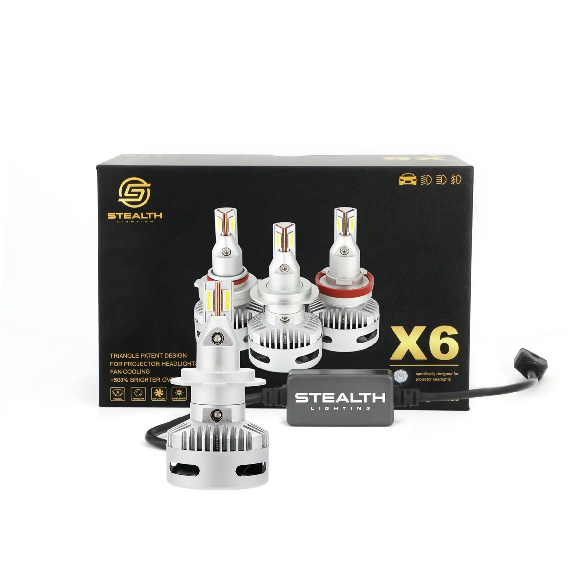 H7 Stealth X6 Projector Series Globe 2