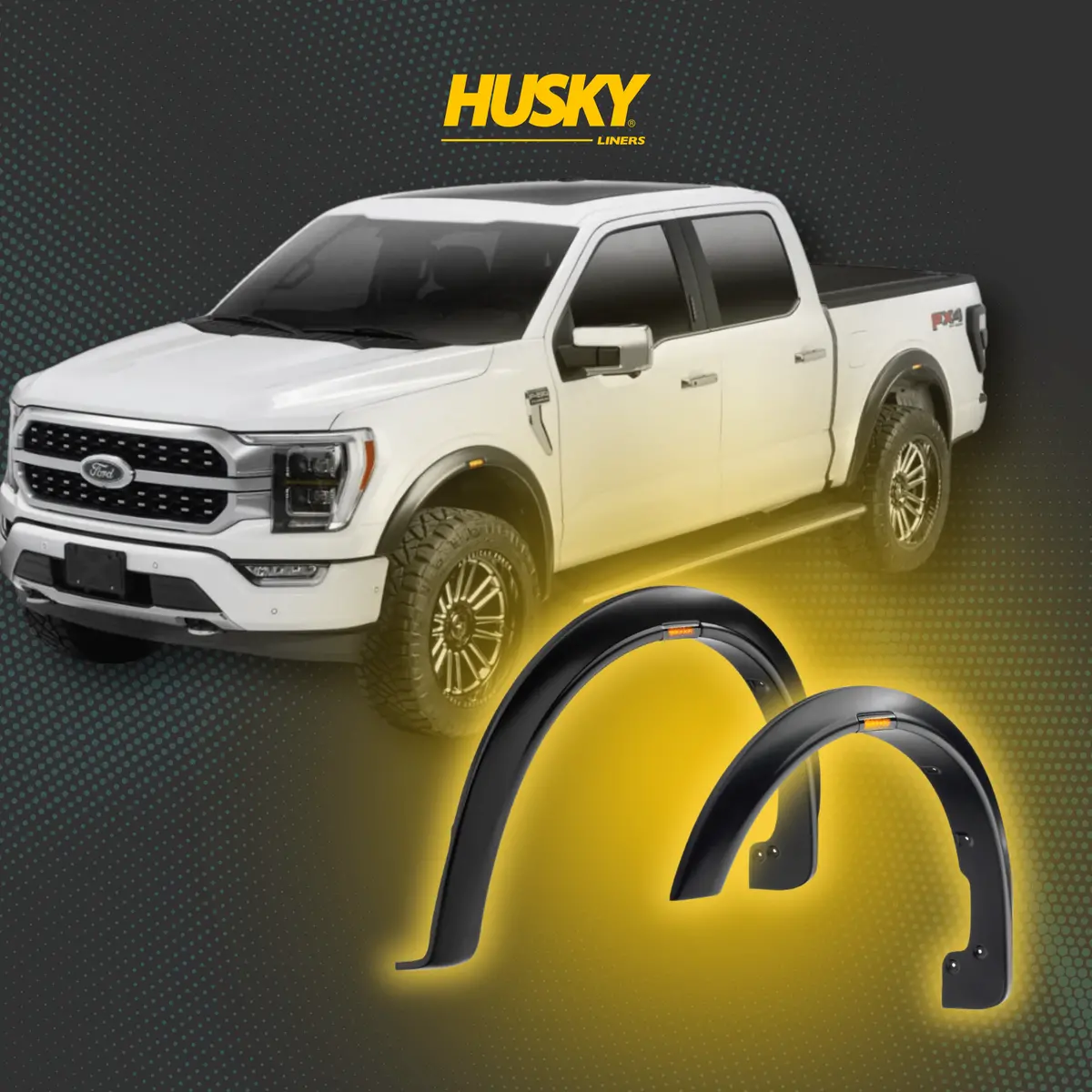 Husky Liners® Rvl Fender Flares Ford F150 2021+ 1