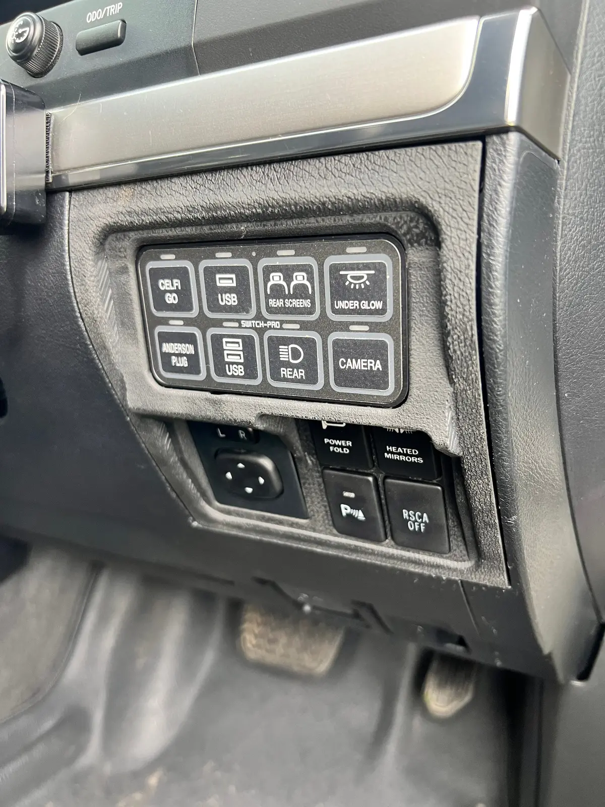 Switch Panel Mount To Suit 200 Series Landcruiser 2016-2021 1